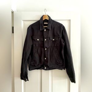 Jesse Kamm L canvas jacket in black